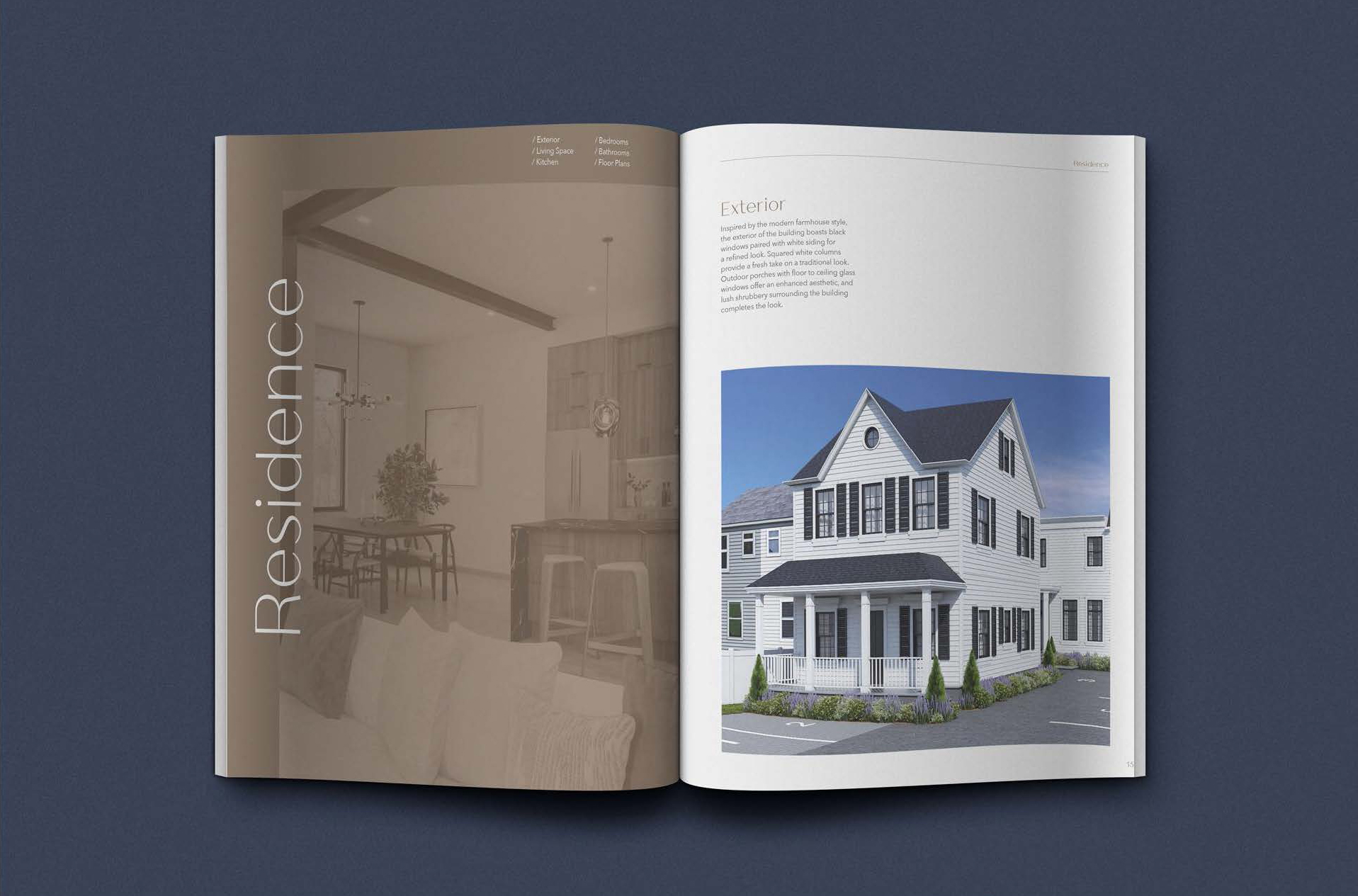 Luxury Real Estate Property Brochure (Greenwich, Fairfield County, Connecticut)