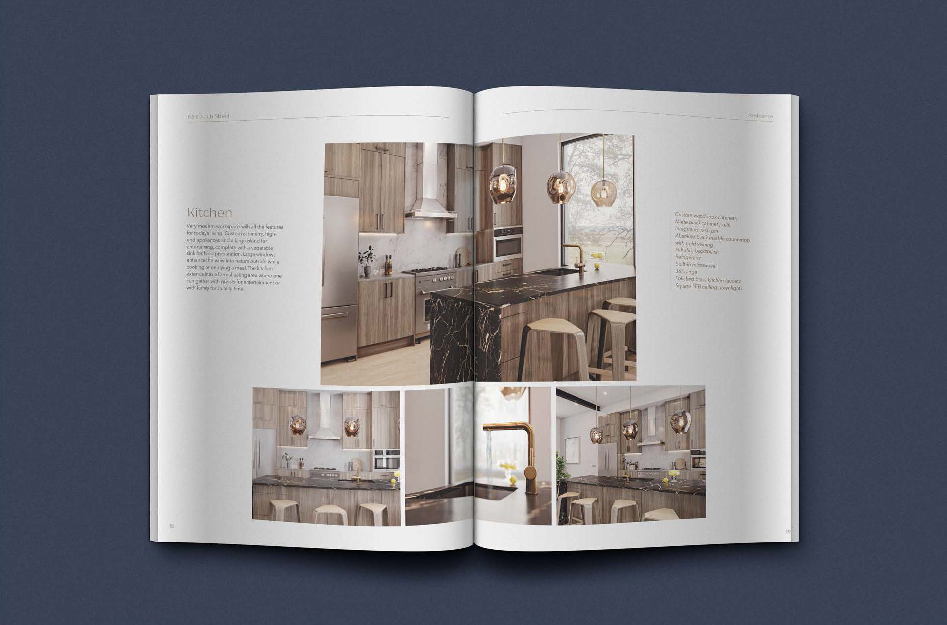 Luxury Real Estate Property Brochure (Greenwich, Fairfield County, Connecticut)